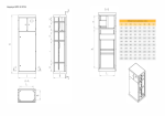 Корпус ВРУ-3 2000х600х600  IP31 без б/п  RAL 7035 серый TEXENERGO